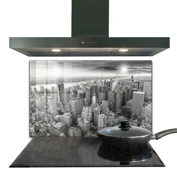 Kitchen glass panel Architecture of new york