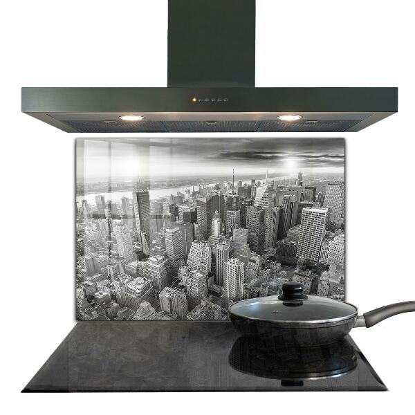 Kitchen glass panel Architecture of new york