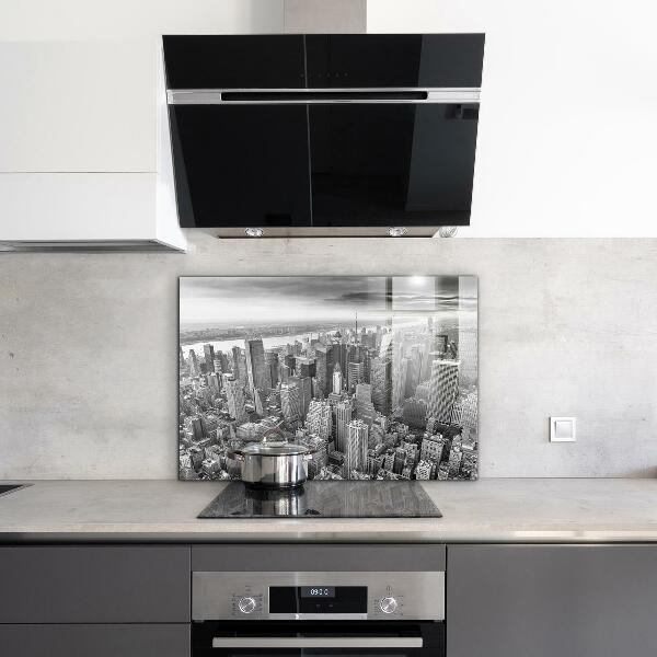 Kitchen glass panel Architecture of new york