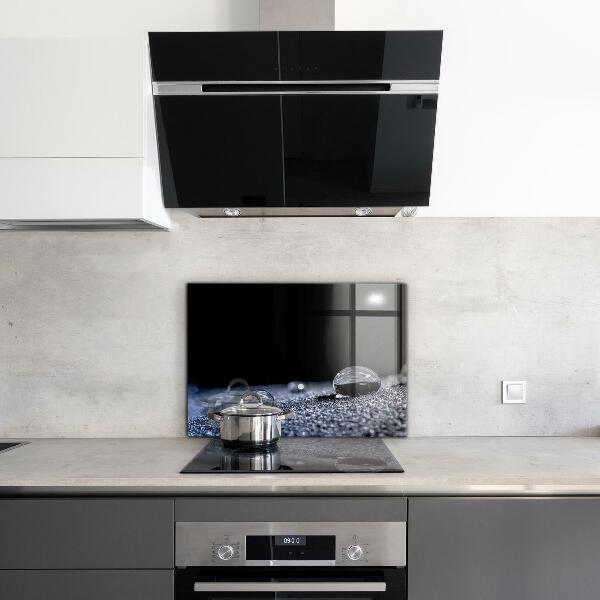 Kitchen splashback A drop of dew in the morning