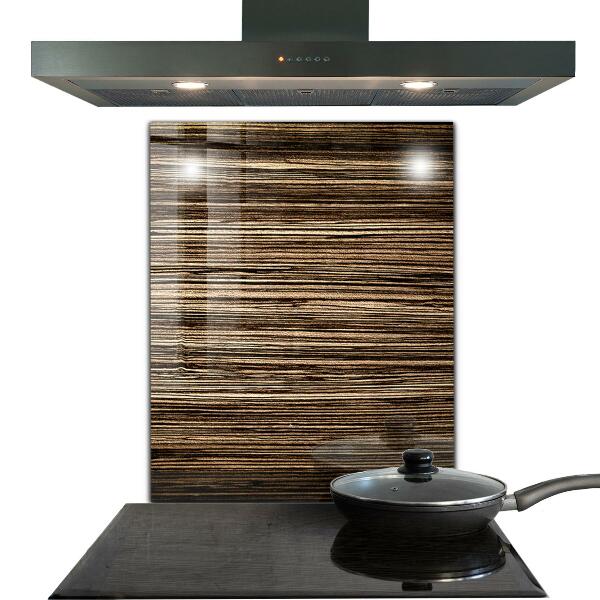 Kitchen splashback Oak wood texture