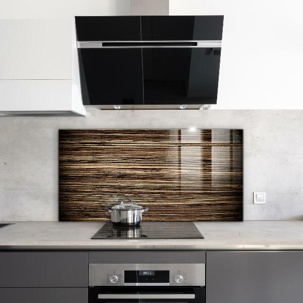 Kitchen splashback Oak wood texture