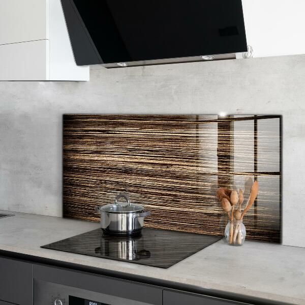 Kitchen splashback Oak wood texture