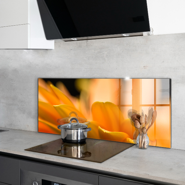 Kitchen panel Gerber flower