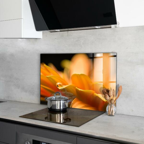 Kitchen panel Gerber flower