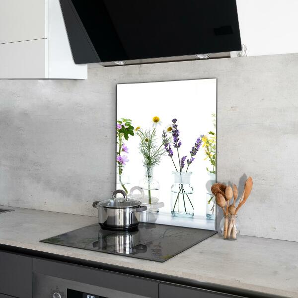 Splashback for kitchen walls Natural herbs health