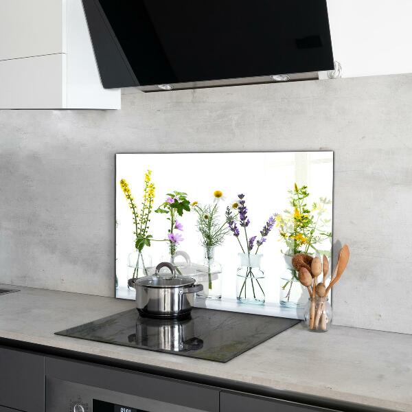 Splashback for kitchen walls Natural herbs health