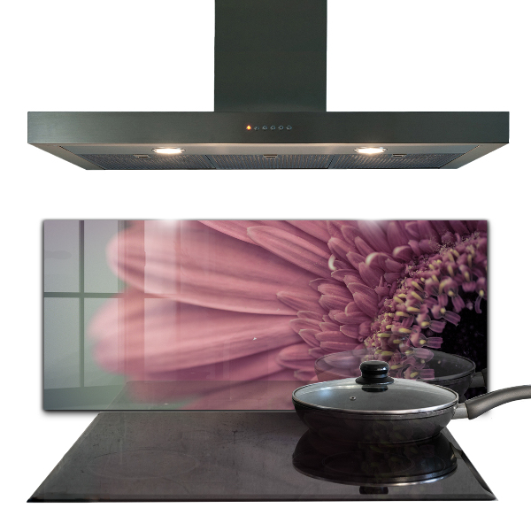 Splashback for kitchen walls Flower margaretka gerbera