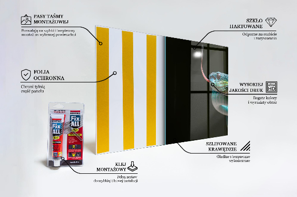 Kitchen wall panels Snake wildlife