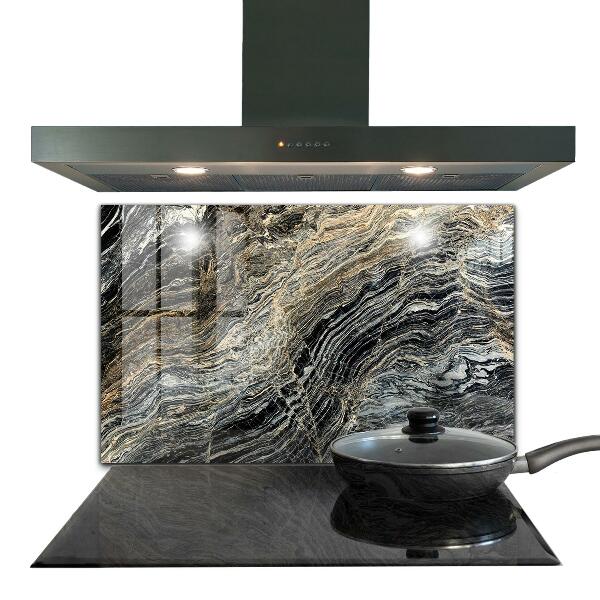 Kitchen splashback Marble granite texture