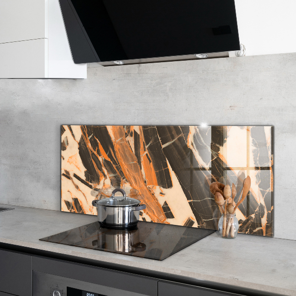 Glass printed splashbacks Natural stone composition
