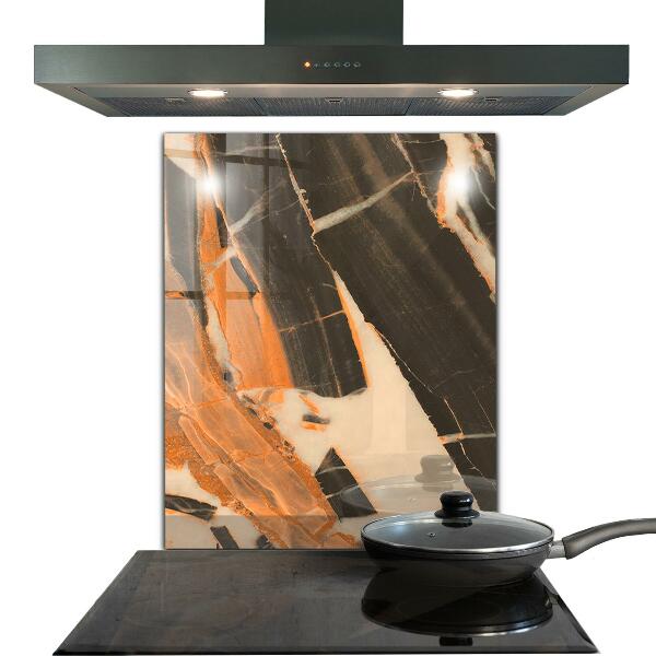 Glass printed splashbacks Natural stone composition