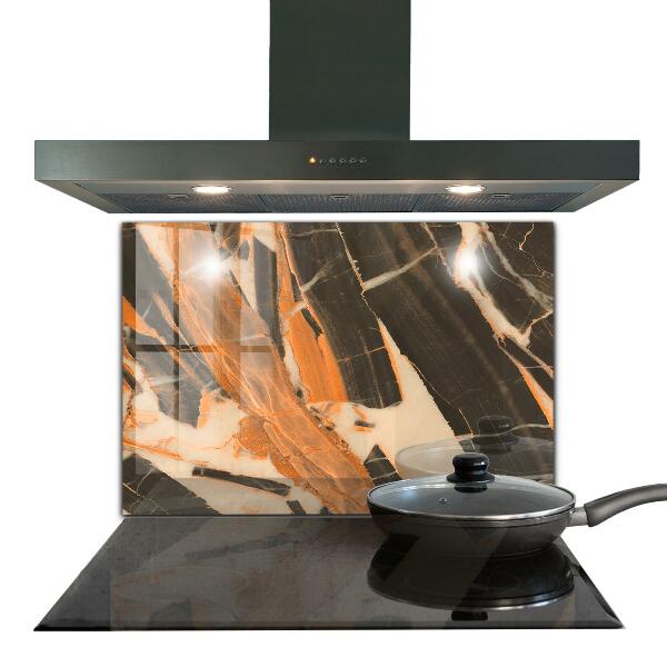 Glass printed splashbacks Natural stone composition