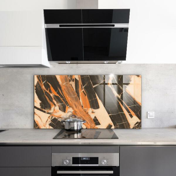 Glass printed splashbacks Natural stone composition
