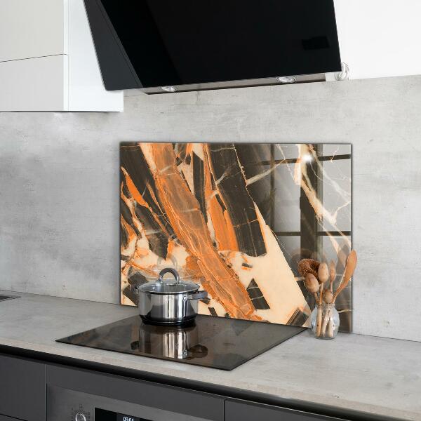 Glass printed splashbacks Natural stone composition