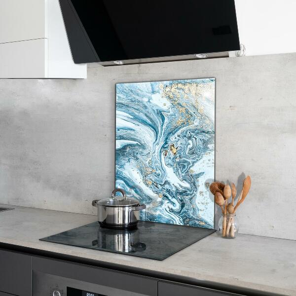 Kitchen wall panels Marble agate abstract