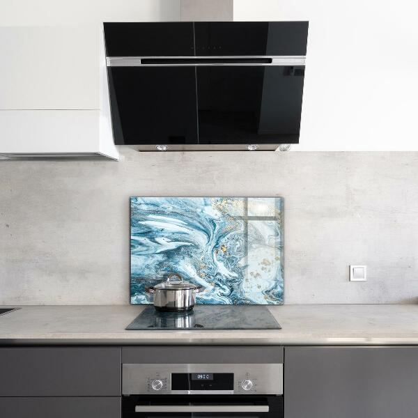 Kitchen wall panels Marble agate abstract