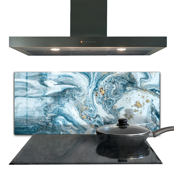 Kitchen wall panels Marble agate abstract