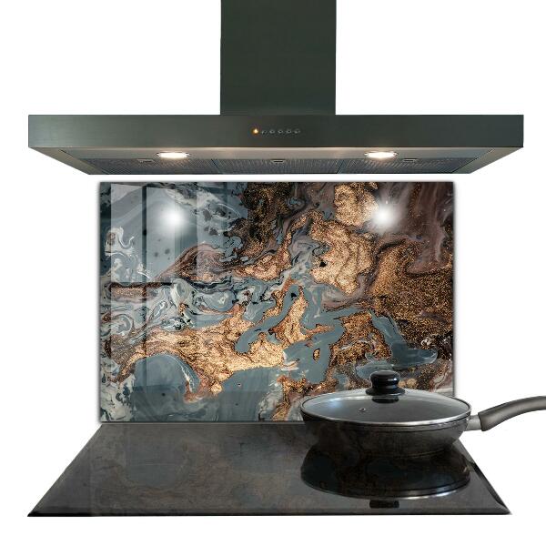 Glass printed splashbacks Marble art abstract