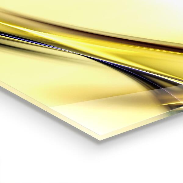 Kitchen wall panels Energy wave abstraction