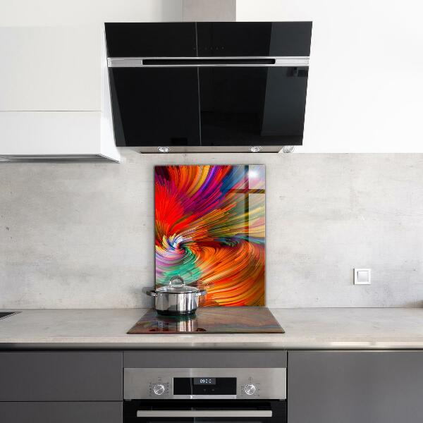 Kitchen wall panels Energetic color mix