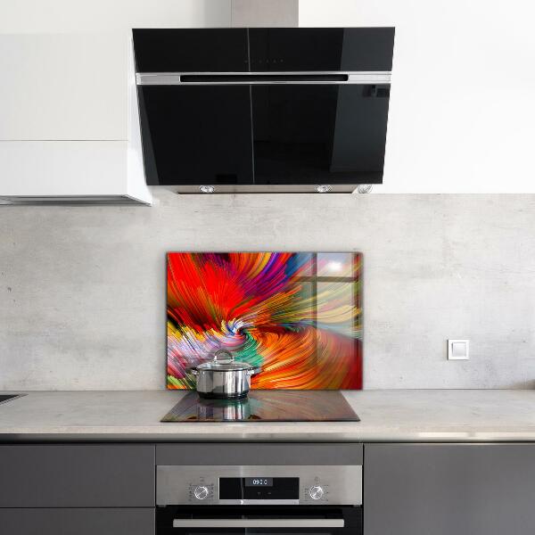 Kitchen wall panels Energetic color mix