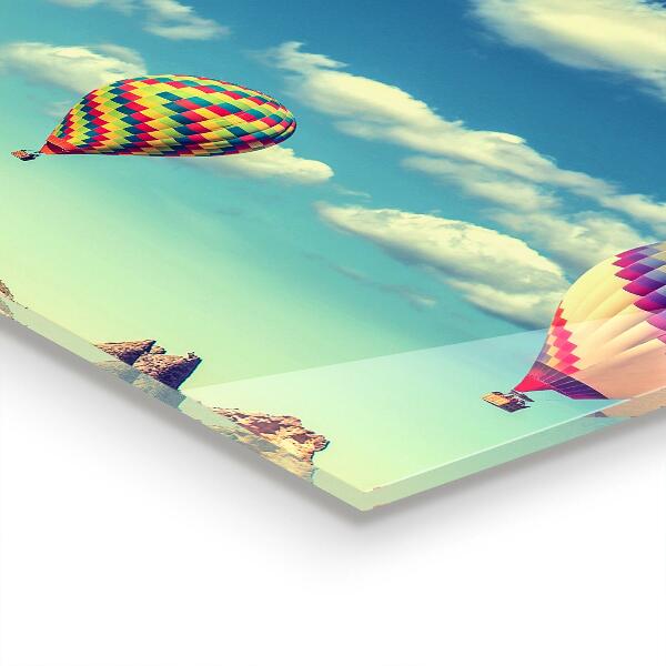 Kitchen glass panel Cappadocia balloons türkiye