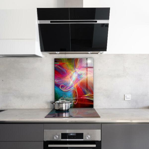 Kitchen wall panels Energetic color mix