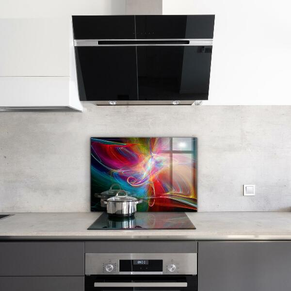 Kitchen wall panels Energetic color mix