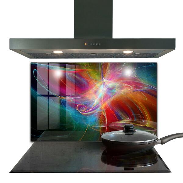 Kitchen wall panels Energetic color mix