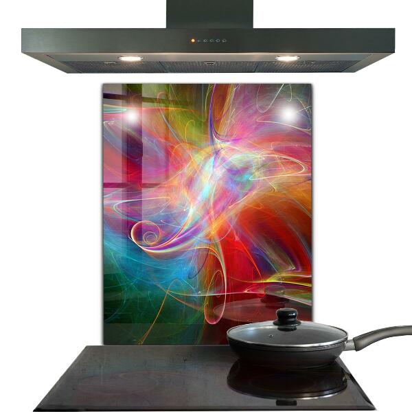 Kitchen wall panels Energetic color mix