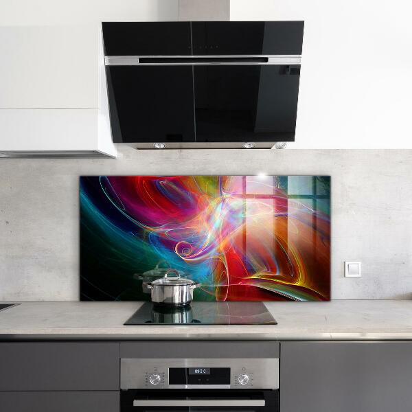 Kitchen wall panels Energetic color mix