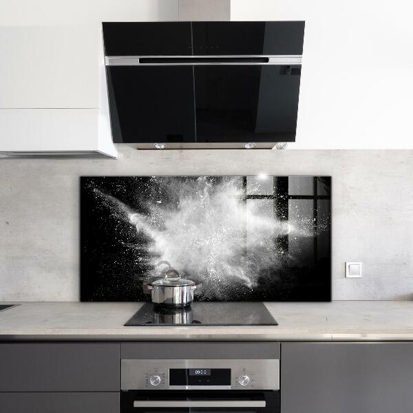 Kitchen wall panels Powder explosion abstraction