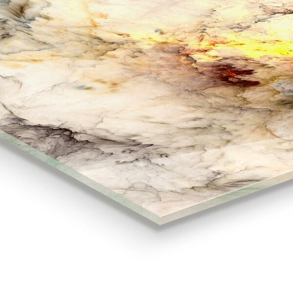 Hob splashback Abstract marble
