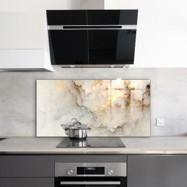 Hob splashback Abstract marble