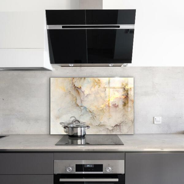 Hob splashback Abstract marble
