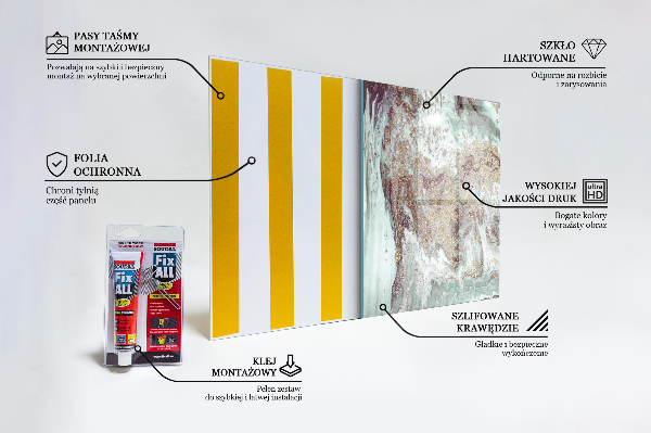 Hob splashback Marble stone texture