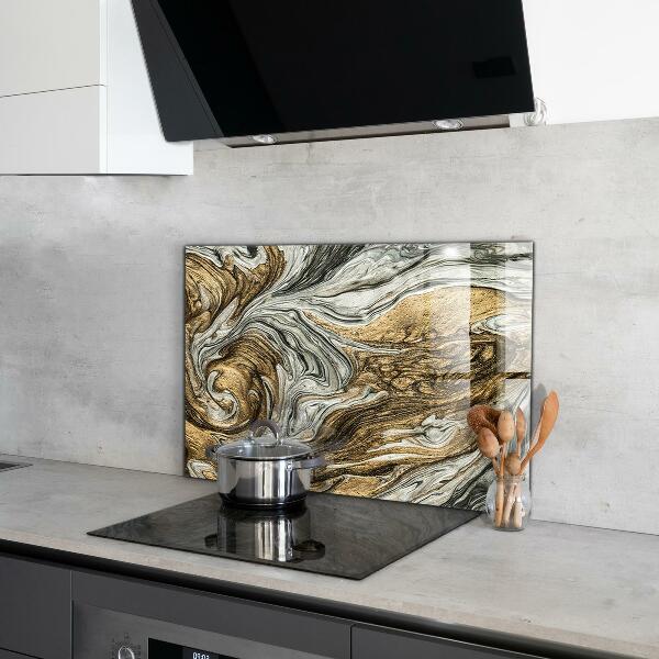 Hob splashback Stone structure
