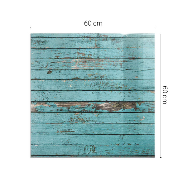 Square glass hearth for wood stove Rustic style boards