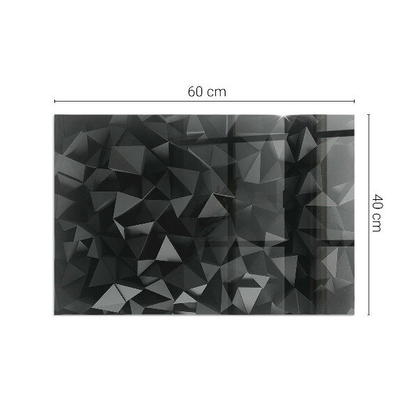 Rectangular glass hearth for log burner Three-dimensional geometry