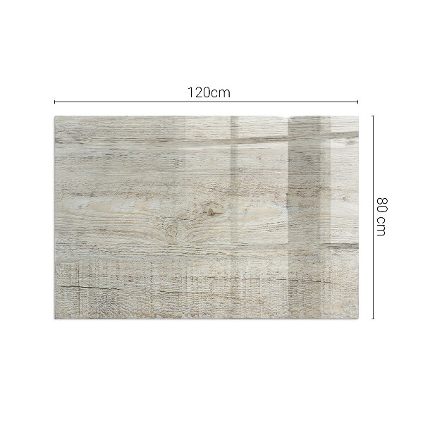 Rectangular glass hearth for log burner Light wood texture