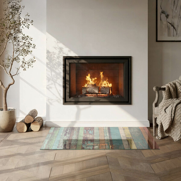 Rectangular glass hearth Boards in different shades