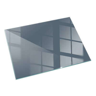 Rectangular glass hearth for wood stove Color Dark Blue