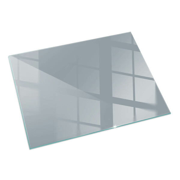 Rectangular glass hearth for wood stove Color Gray
