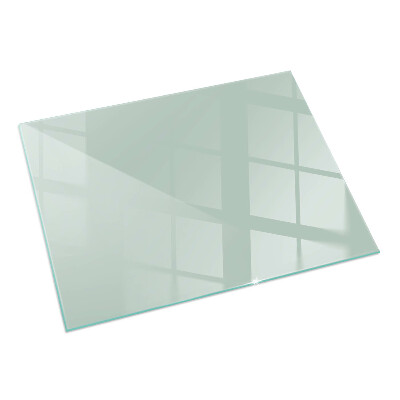 Rectangular glass hearth Color Light Green