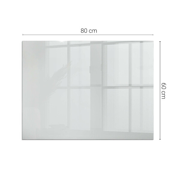 Rectangular glass hearth Color Gray