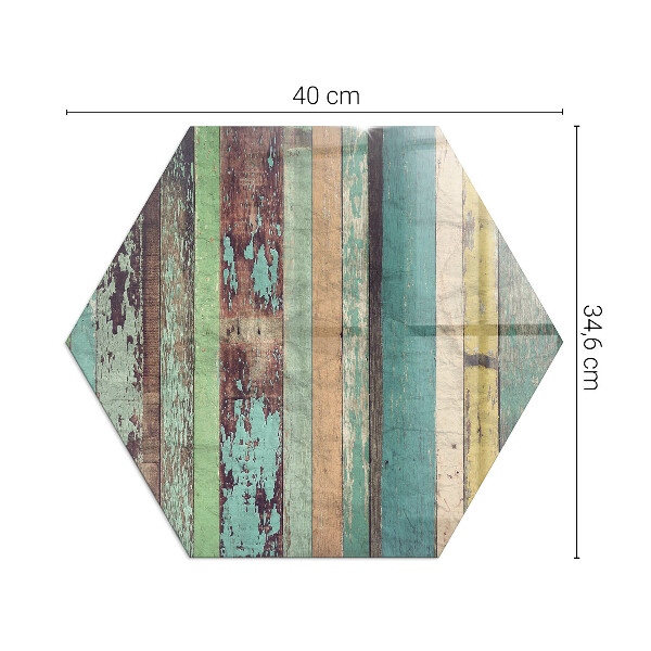 Hexagonal corner glass hearth Boards in different shades