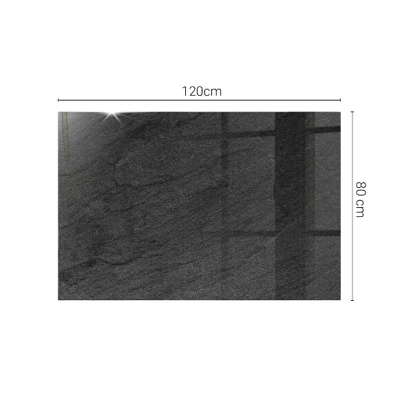 Decorative glass table top with print Natural stone pattern