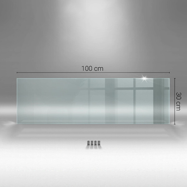 Kitchen splashback transparent 100x30 cm