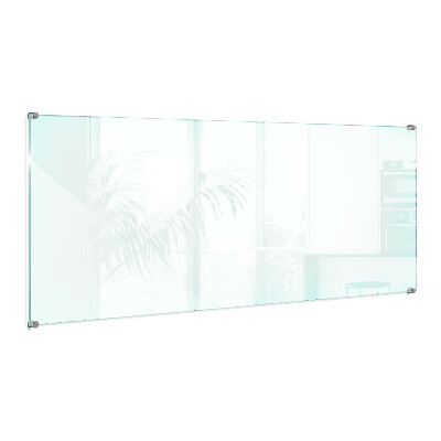 Transparent kitchen wall panels 125x50 cm